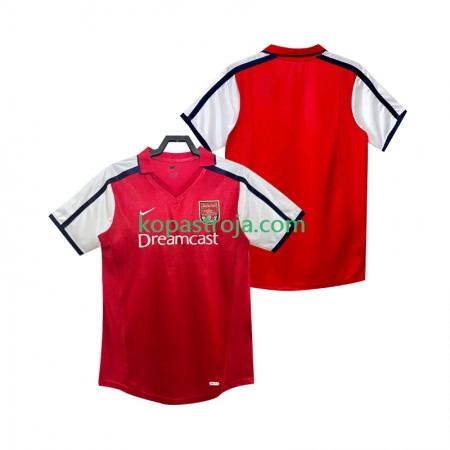 Billiga Fotbollströjor Arsenal 2001 Retro Hemma tröja 2002 Kortärmad
